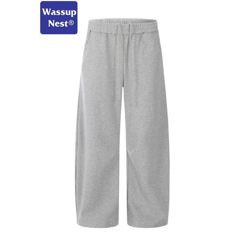 【GREY PRE-SALE】Cleanfit Scimitar-Silhouette Sweatpants WN209CK6630