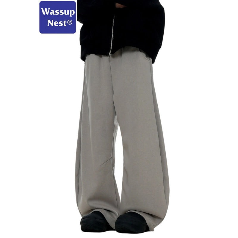 【GREY PRE-SALE】Cleanfit Scimitar-Silhouette Sweatpants WN209CK6630
