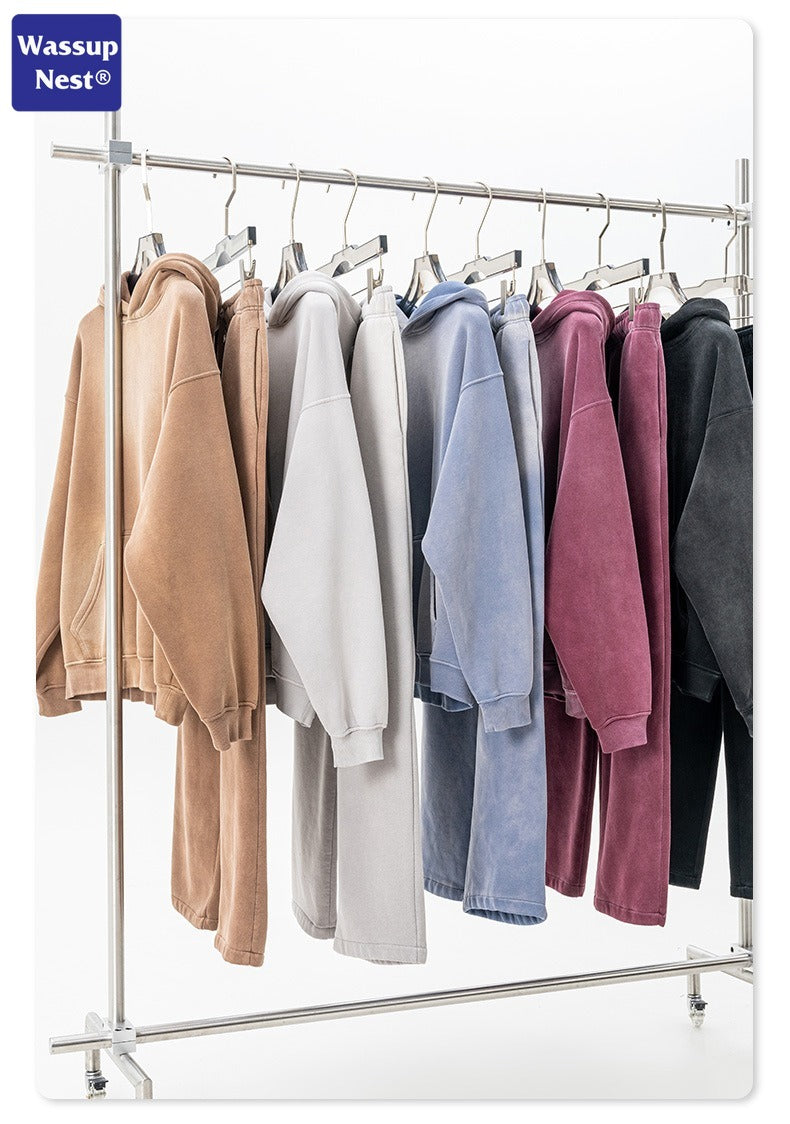 Retro Monkey Washed Hoodie Set WN102BEW23K29