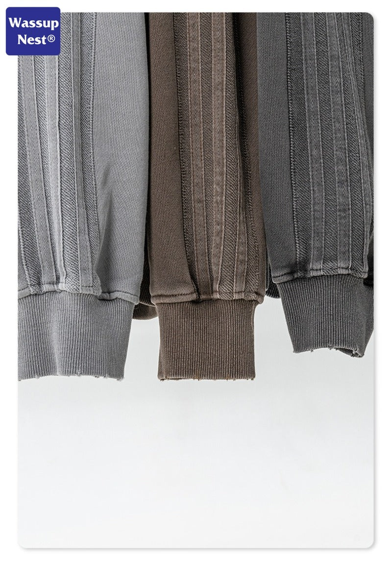 Washed Basic Sport Streaks Hoodie WN110BEW2432K3109