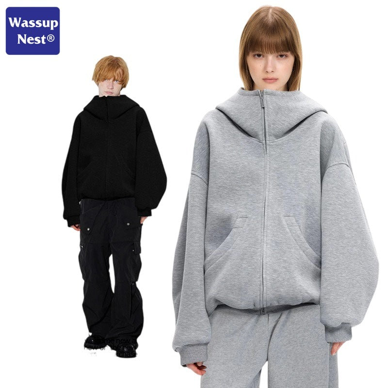 Heavyweight Scuba Knit Zip Hoodie WM106UNFUN8898