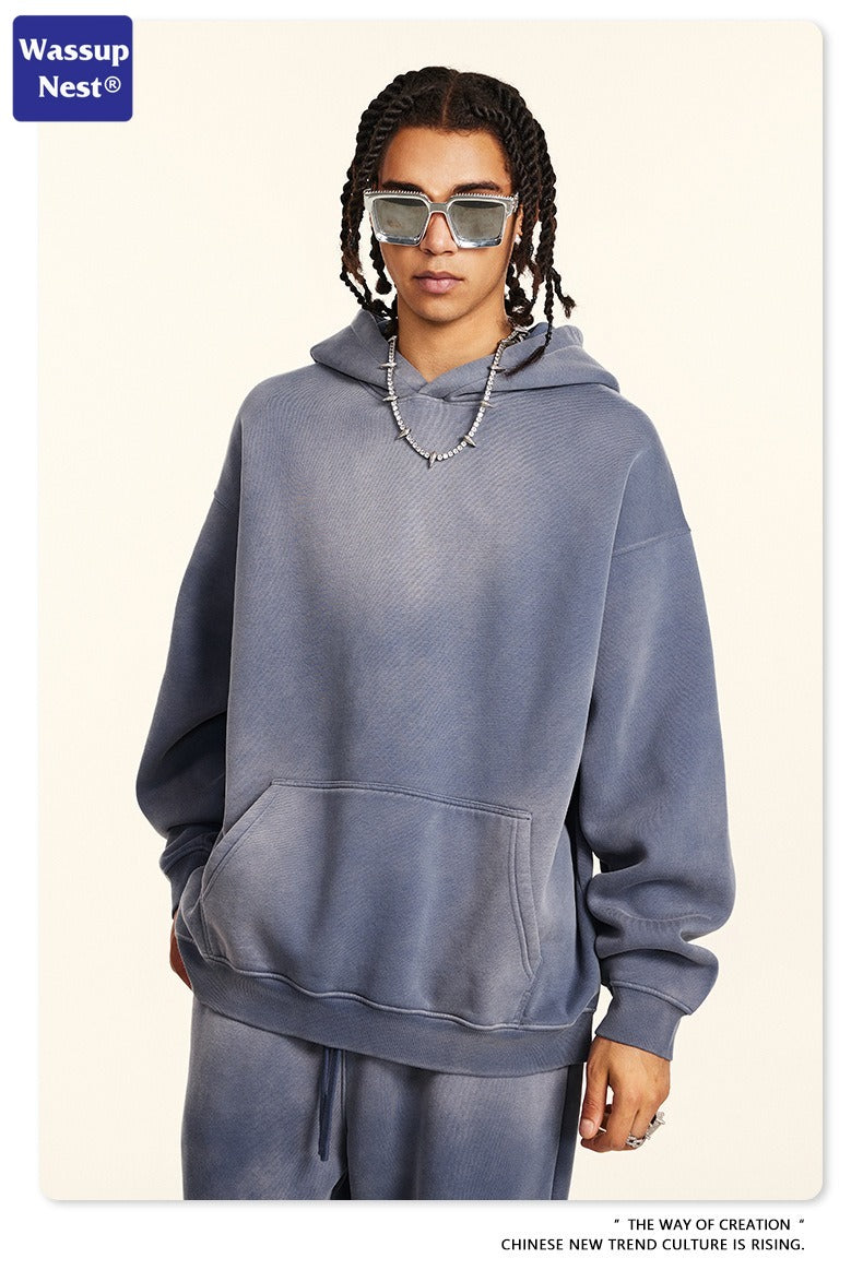 Retro Monkey Washed Hoodie Set WN102BEW23K29