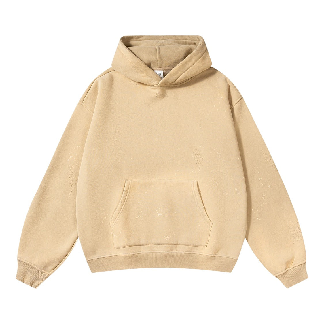 Washed splashed hoodies WN103BK23819
