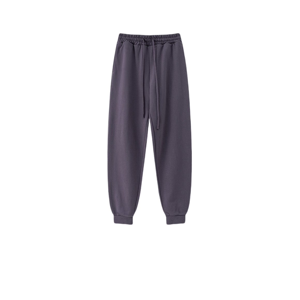 Scuba Knit Solid Color Drawstring Legs Sweatpants WN217BE24127