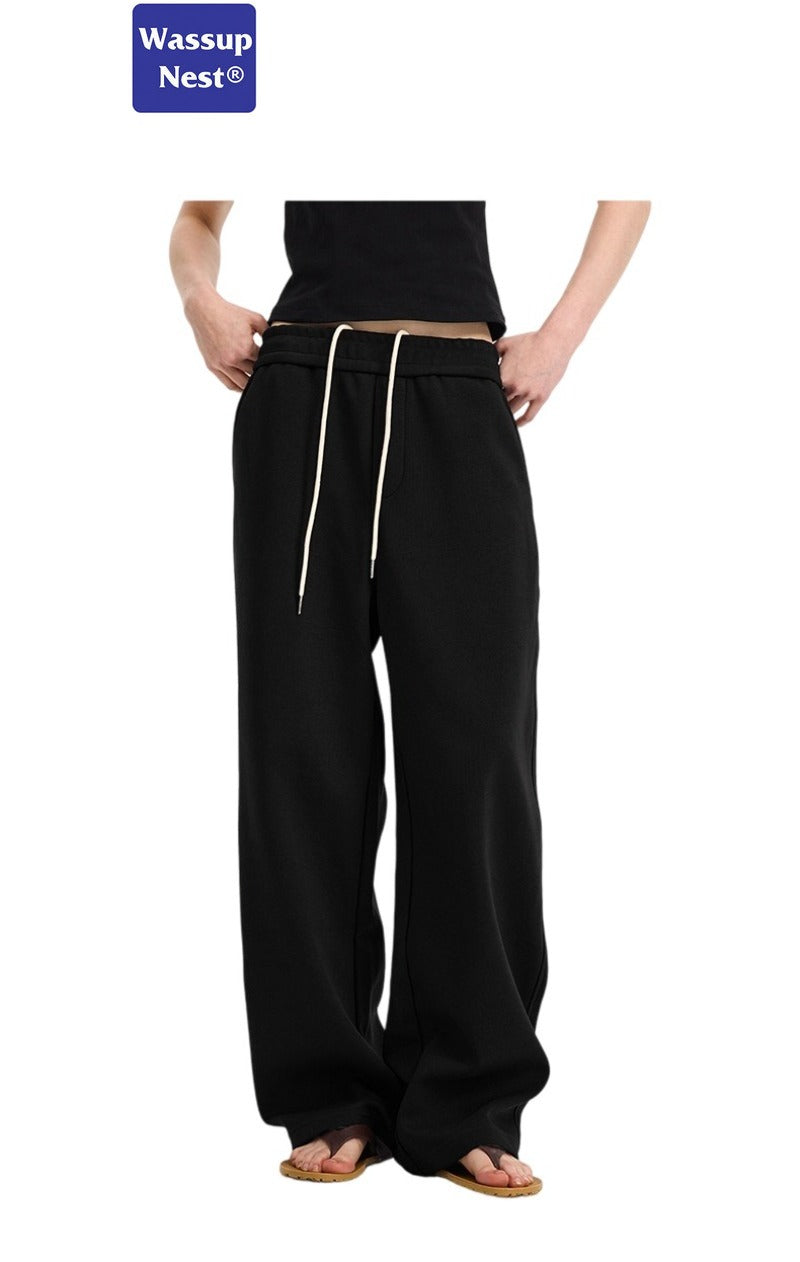 Scuba Knit Straight Cutaway Sweatpants Sweatpants WN207UNFX909