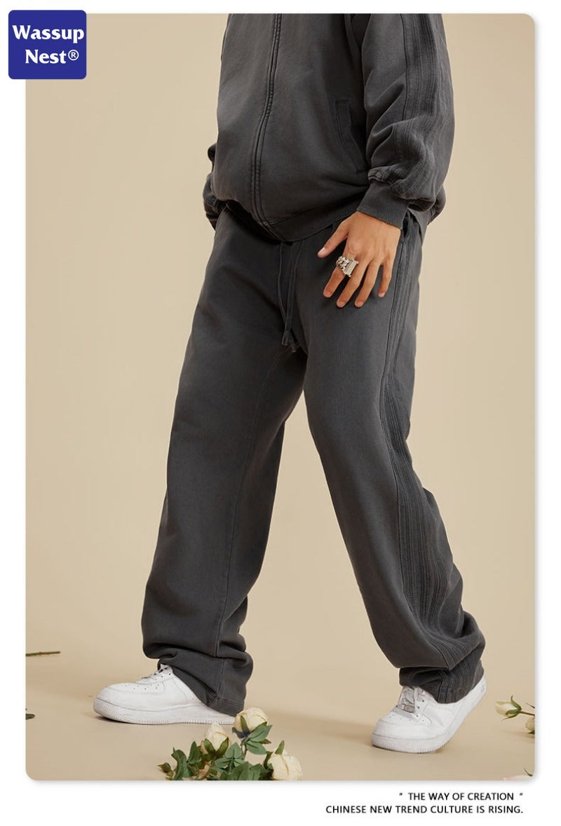 Washed Basic Sport Streaks Hoodie WN110BEW2432K3109