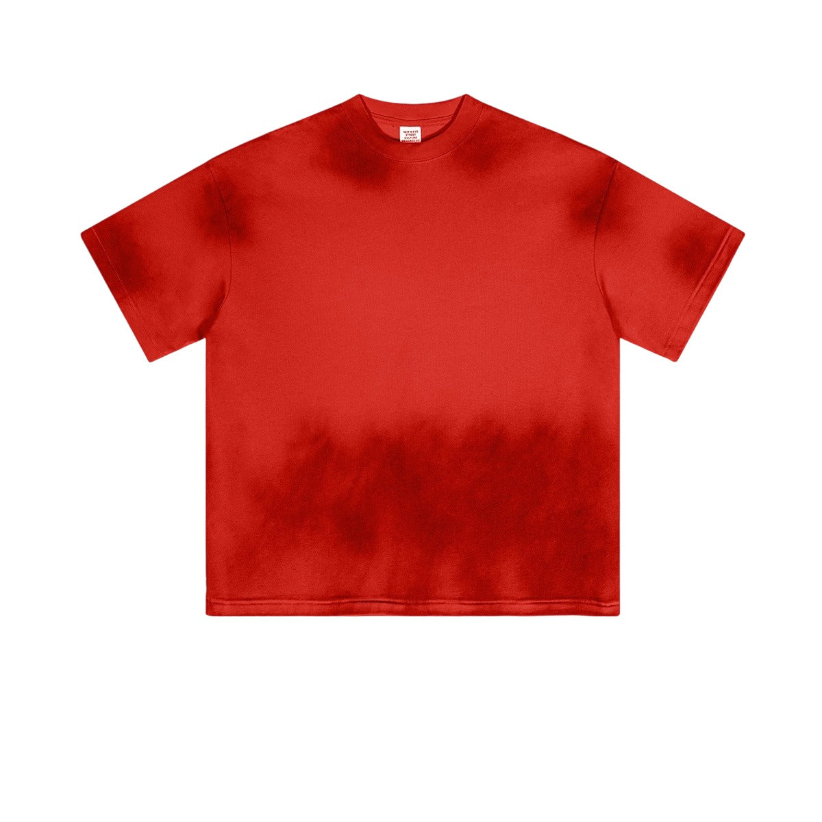 Basic Grunge Washed Old Craft and Dirty T-shirt WN003BES2019