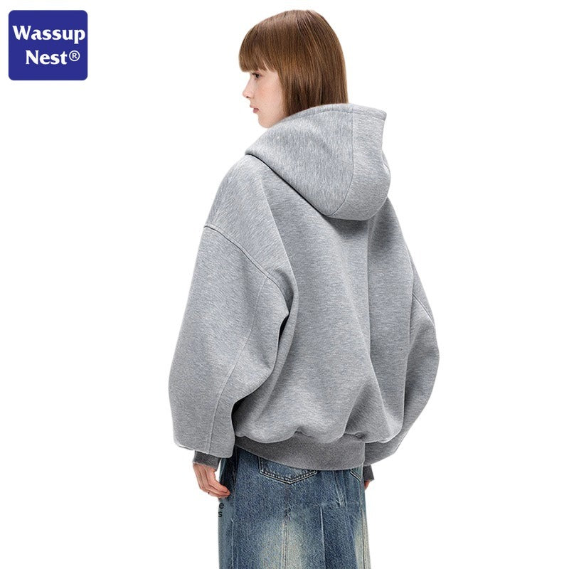 Heavyweight Scuba Knit Zip Hoodie WM106UNFUN8898