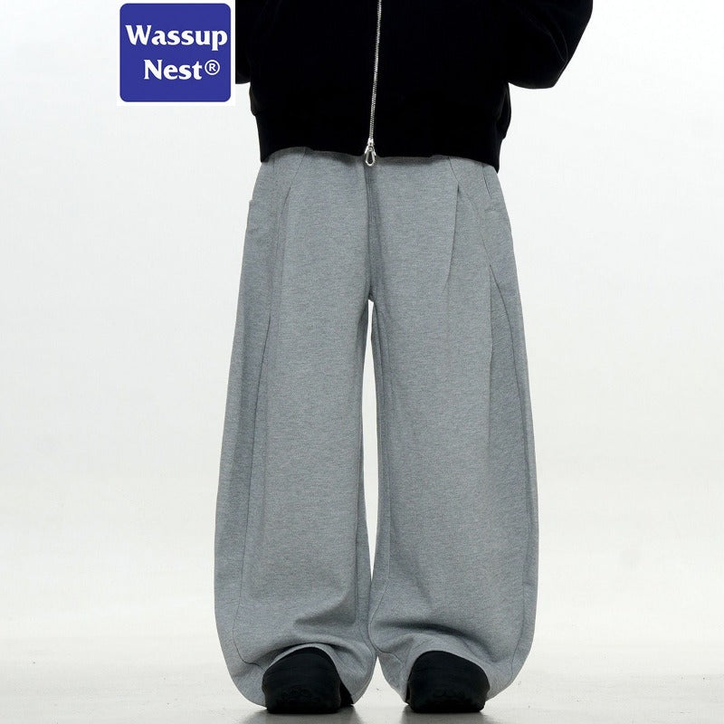 Scimitar-silhouette Loose Casual Sport Heavyweight Workwear Jeans WN216KNCK6631