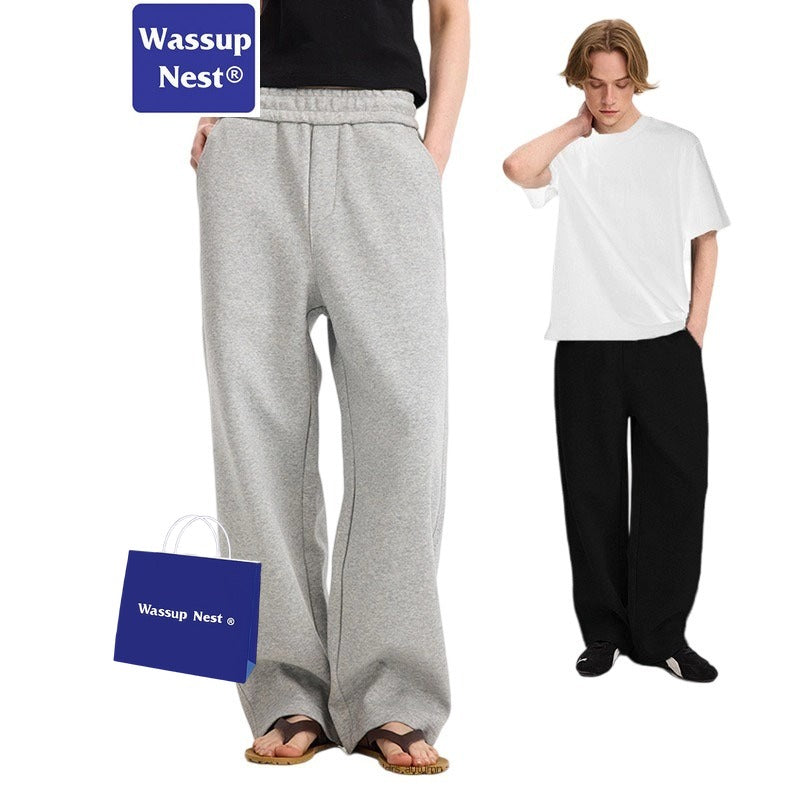Scuba Knit Straight Cutaway Sweatpants Sweatpants WN207UNFX909