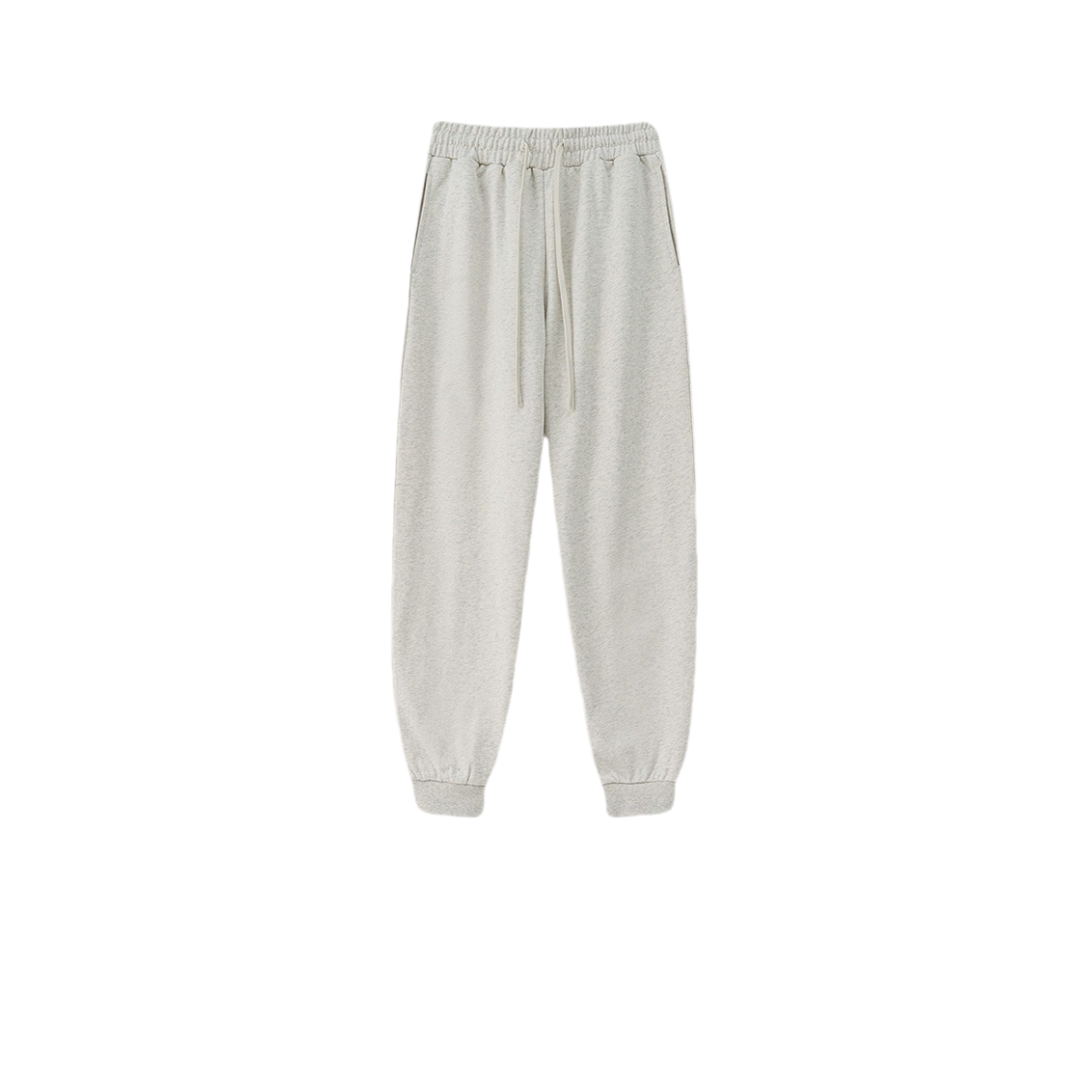 Scuba Knit Solid Color Drawstring Legs Sweatpants WN217BE24127