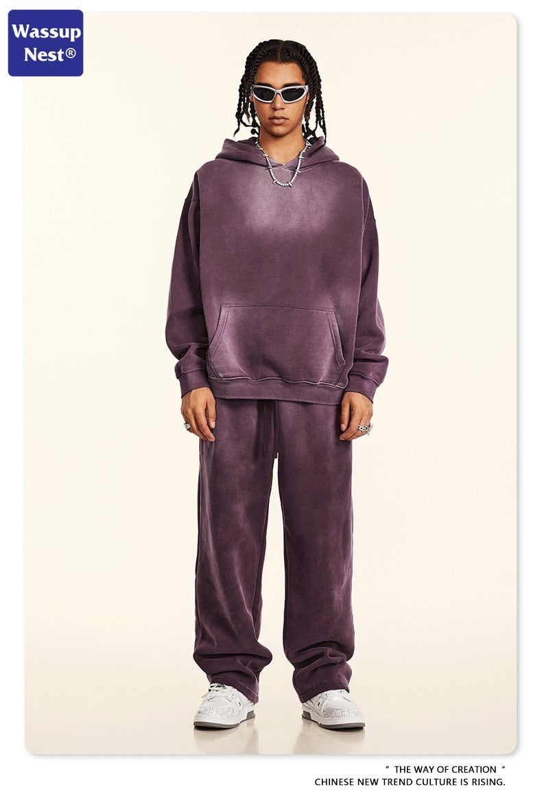 Retro Monkey Washed Hoodie Set WN102BEW23K29