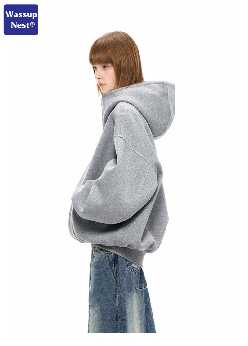 Heavyweight Scuba Knit Zip Hoodie WM106UNFUN8898