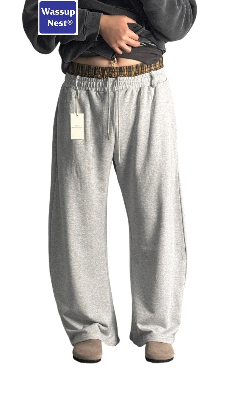 【PRE SALE】Scimitar-silhouette Two-piece Sweatpants WN208KNCK6597