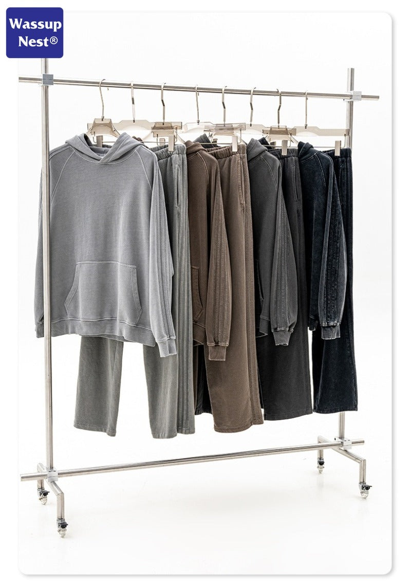 Washed Basic Sport Streaks Hoodie WN110BEW2432K3109