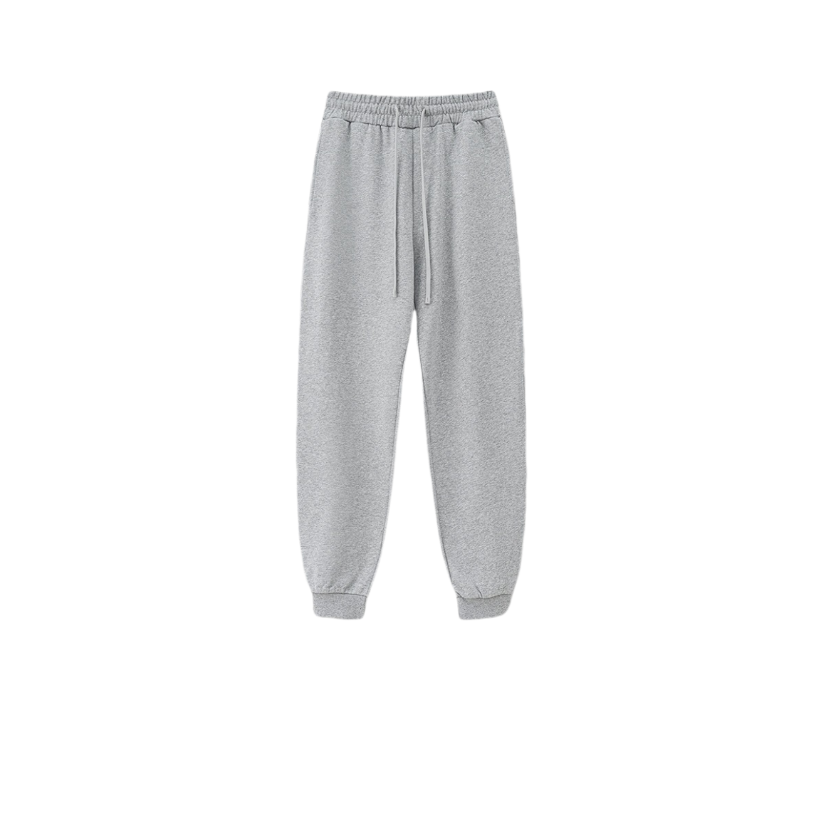 Scuba Knit Solid Color Drawstring Legs Sweatpants WN217BE24127