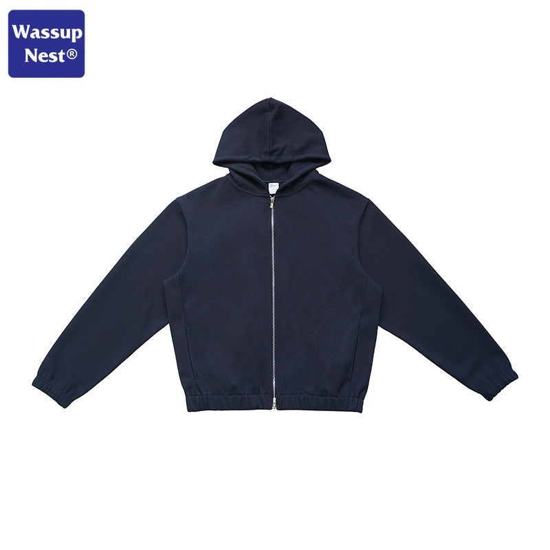 Cleanfit Scuba Knit Boxy Doublehead Zip Hoodie Set WN108UNFX908X909