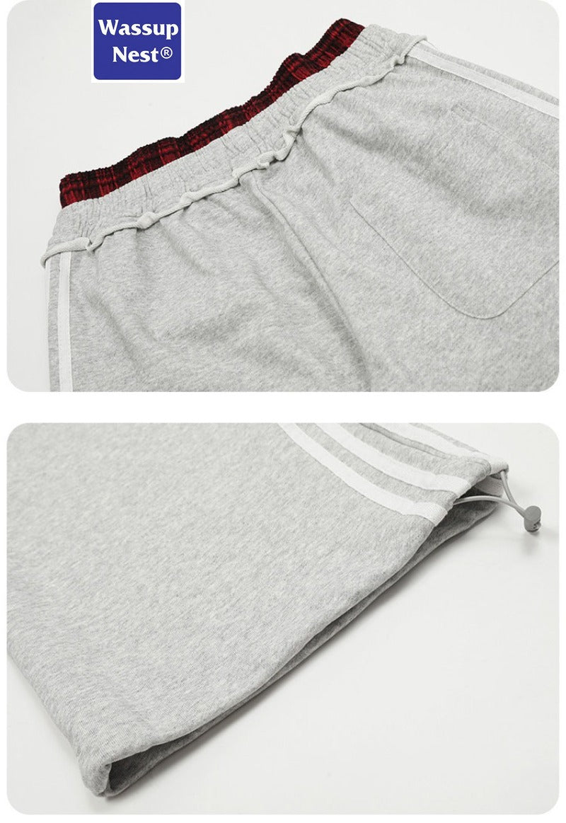 False Two-Piece Straight Sweatpants WN212KN6569