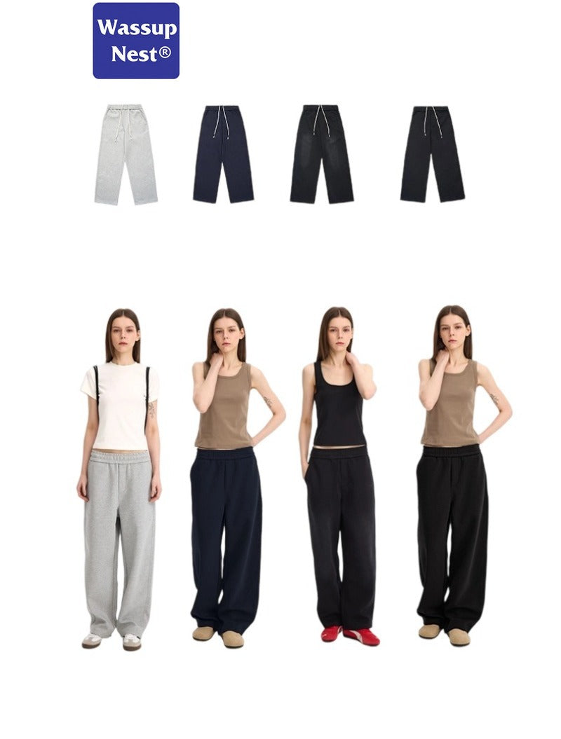 Scuba Knit Straight Cutaway Sweatpants Sweatpants WN207UNFX909