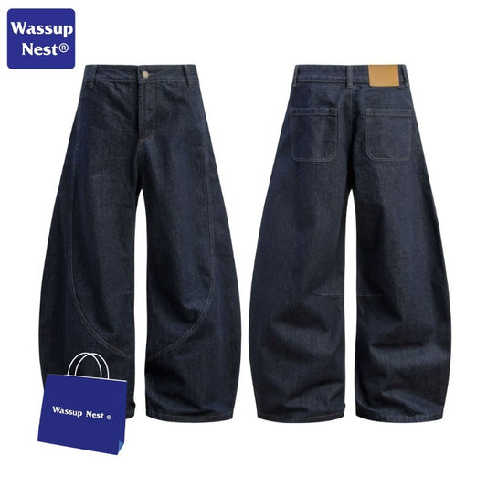Cleanfit Vintage Wide Leg Scimitar-silhouette Jeans WN202FEARLESS1035