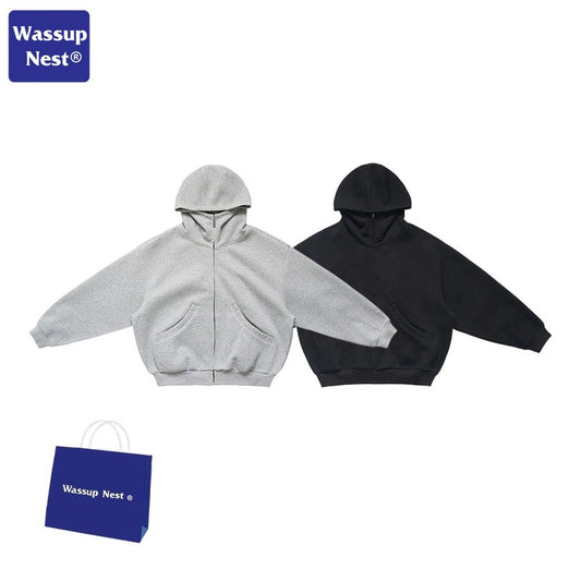 Heavyweight Scuba Knit Zip Hoodie WM106UNFUN8898