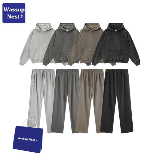 Washed Basic Sport Streaks Hoodie WN110BEW2432K3109