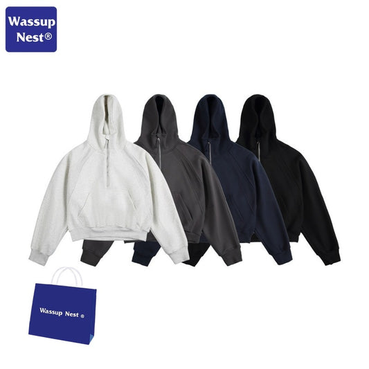Cleanfit Vintage Multi-Panel UltraWeight Half-zip Hoodie WN107LLLWY988