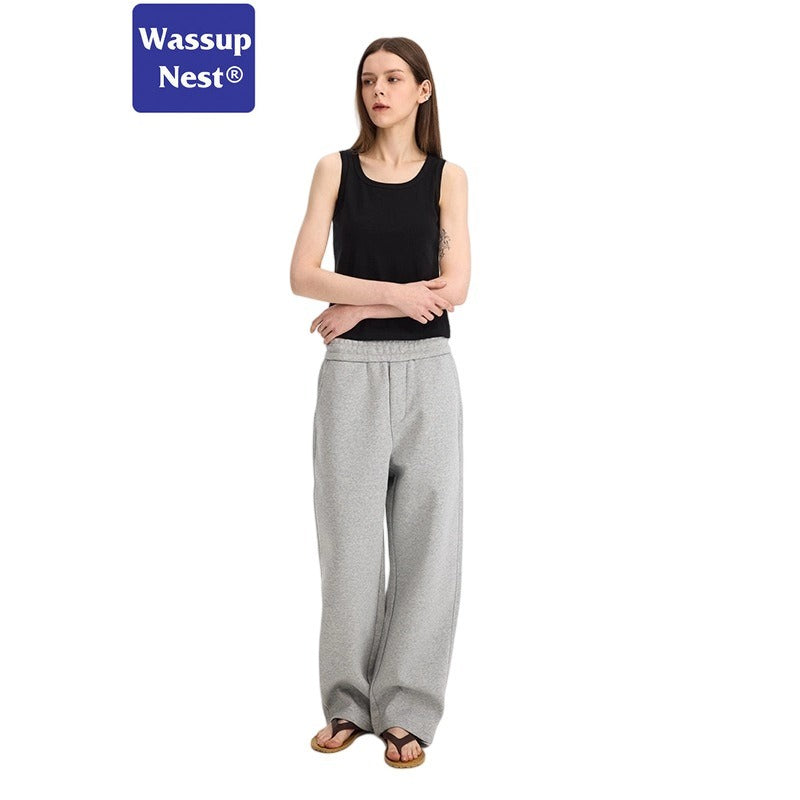 Scuba Knit Straight Cutaway Sweatpants Sweatpants WN207UNFX909