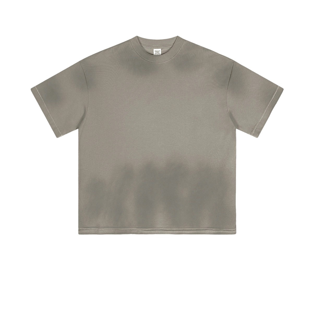 Basic Grunge Washed Old Craft and Dirty T-shirt WN003BES2019